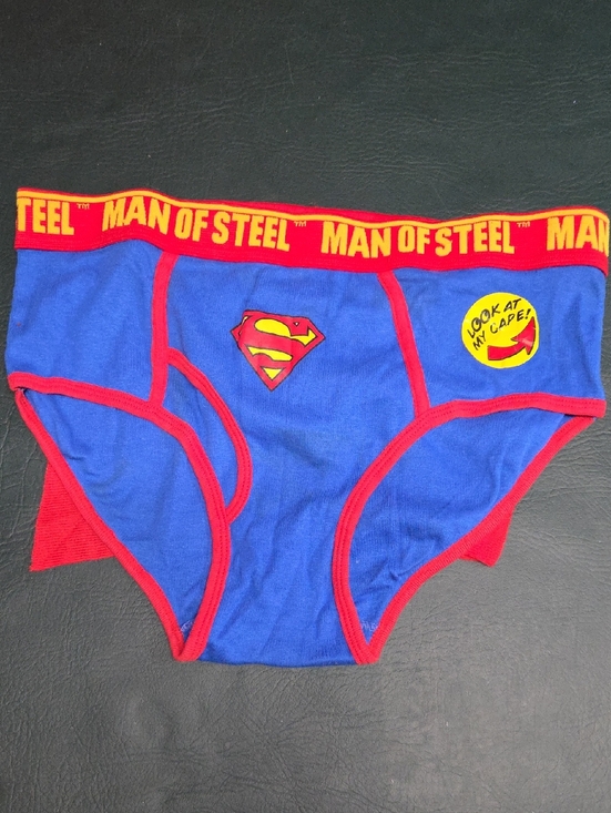 DC Comics Other - **DC Comics Blue & Red Superman 'Man of Steel' Briefs**